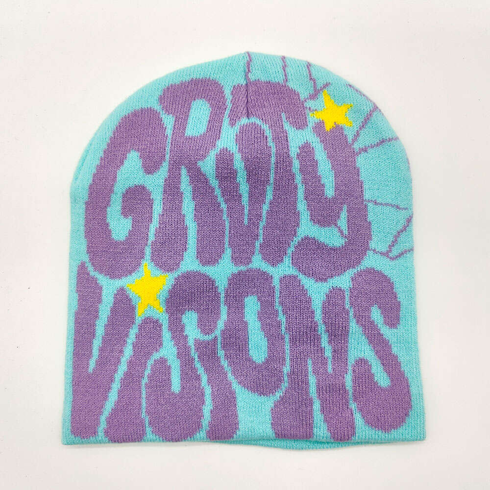 Skull yes Caps Reversible Streetwear Beanie Design y nice Woven Skully cap Knitted bonnet Winter Outdoor Warm
