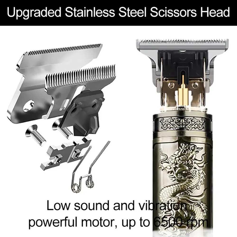 Beard T9 Repair Hair Clipper Shaving Body Hair Trimmer Clippers Corteiz Electric Machine Men Haircut Machine 0mm Barber ShaverXJ2410