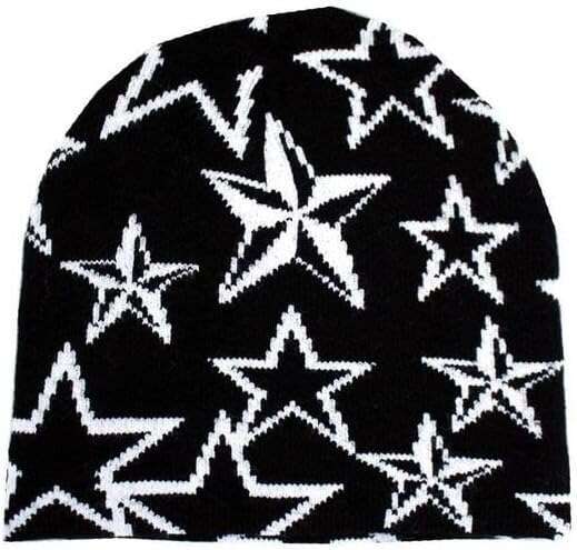 Wool Women beanie Spider Quality Beanie Cap Haruku Pattern bonnet Knitting Men good Hat Gothic Warm Acrylic Knitted