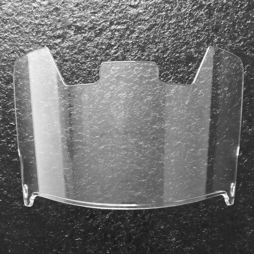 Factory Sales American Football Visors with Clip Clear Anti-Fog Football Helmet Rugby Eye Shield Visor for Adult Youth 241015