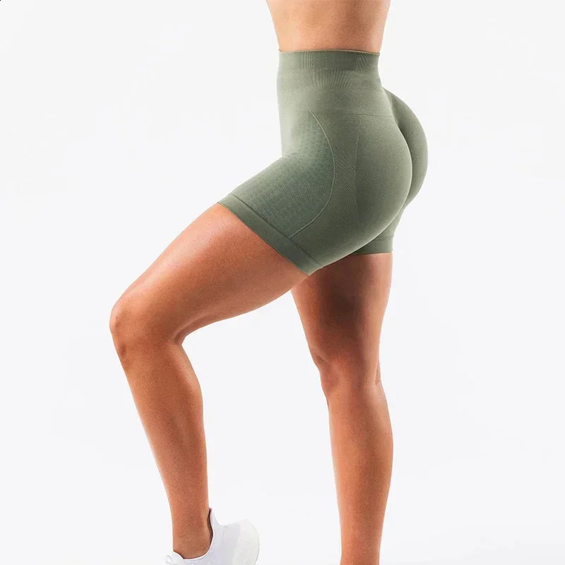 NVGTN Wide Contour Shorts Womens Soft Exercise Tight Fitness Set Yoga Pants Gymwear 241009