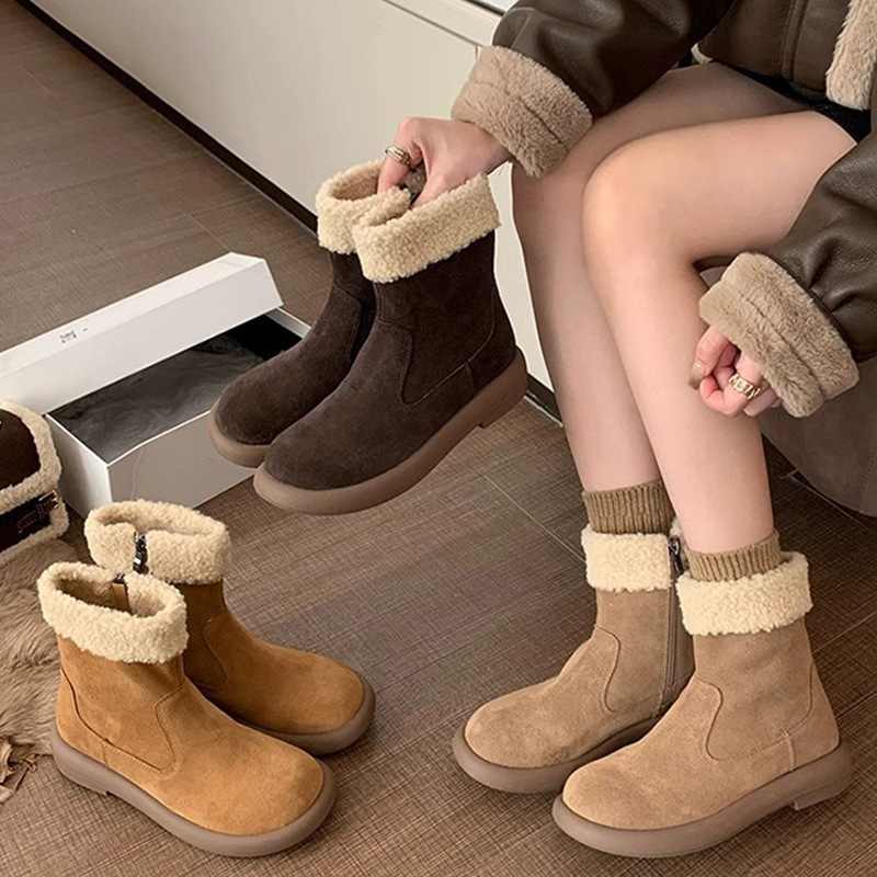 2024 new free shipping boots designer womens mens shoes winter snow boots women thick suede boots