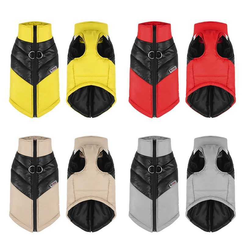 Waterproof dog clothing reflective jacket for small and large dogs puppy warm jacket French bulldog Labrador Retriever clothing puppy set Y241212
