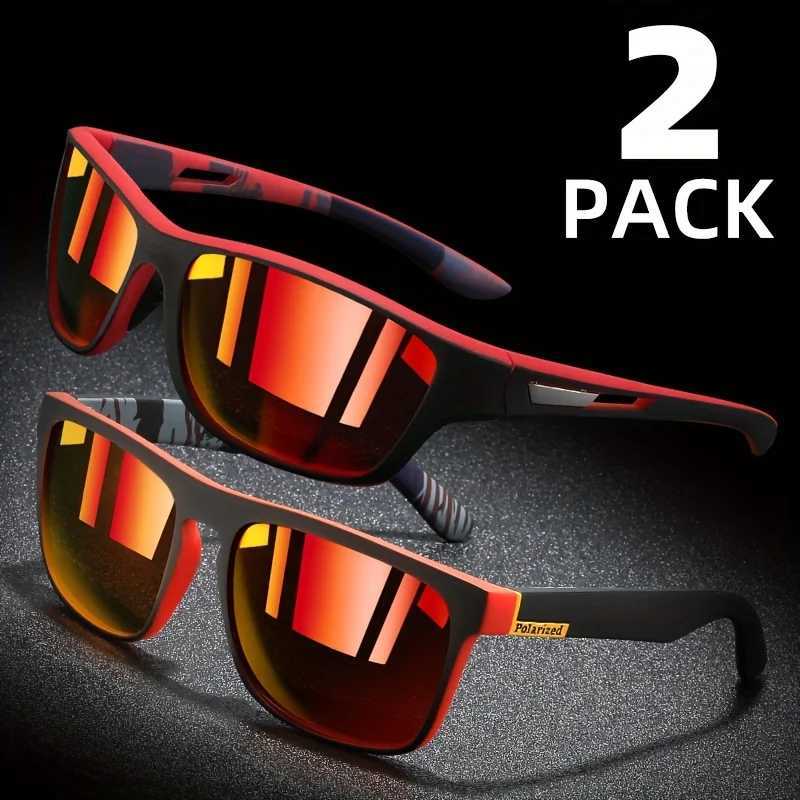 2PCS Polarized Couple Glass Set Fishing UV Protective Glasses Perfect for Outdoor Sports Travel Driving Sunglasses W241015