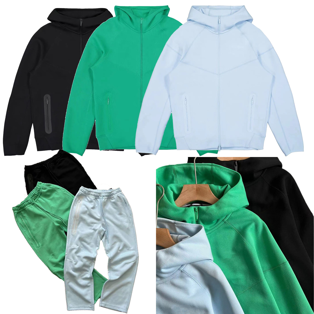 Nocta Mens Designer Thick Tech Fleece High Quality Mens Womens Tracksuits Tech Sports Pants Hoodies Jackets Cotton Trousers Men Bottoms Jogger suit hoodie