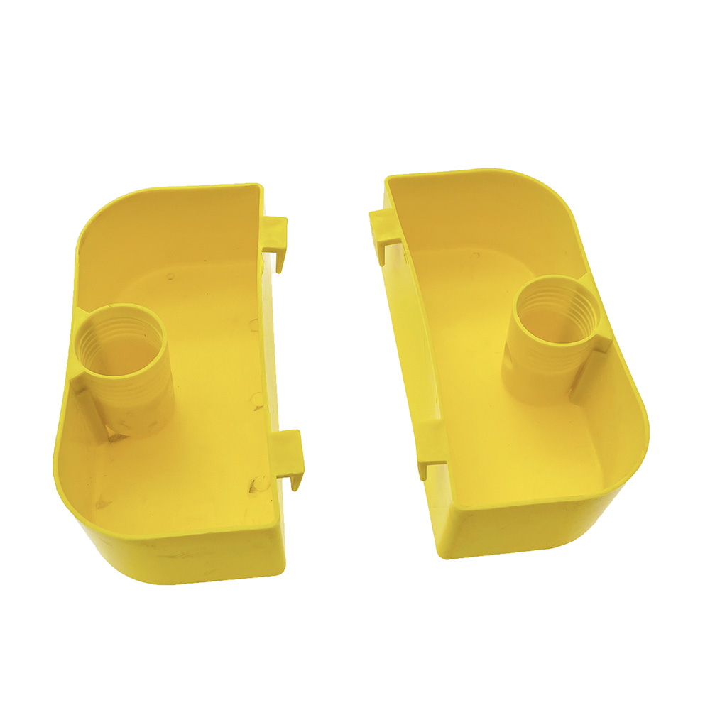 New Poultry Dove Pigeon Pet Bird Parrot Water Dispenser Fountain Plastic Hanging On Cage Waterer Trough Connect With Bottle 2PCS