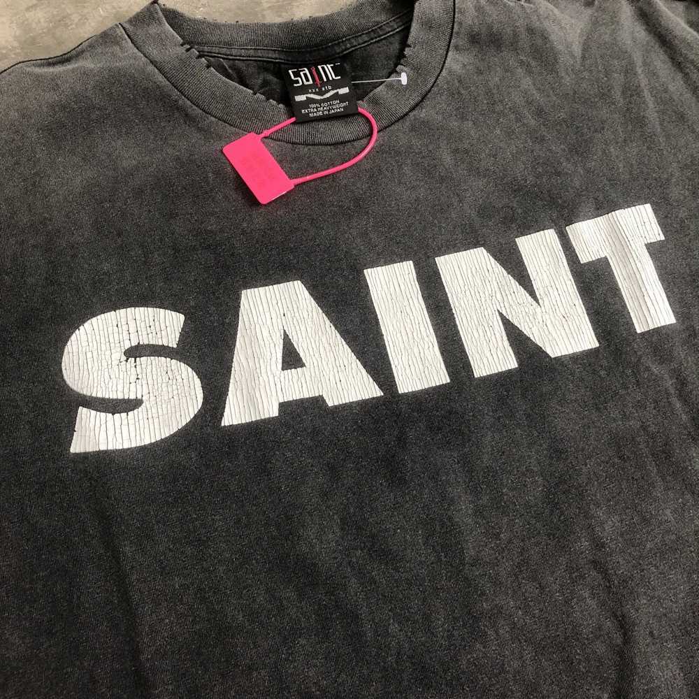 Men's T-Shirts Frog Drift Saint of Michael Strtwear high-quality retro printed T-shirt casual loose top 100% pure cotton mens oversized T-shirt Y
