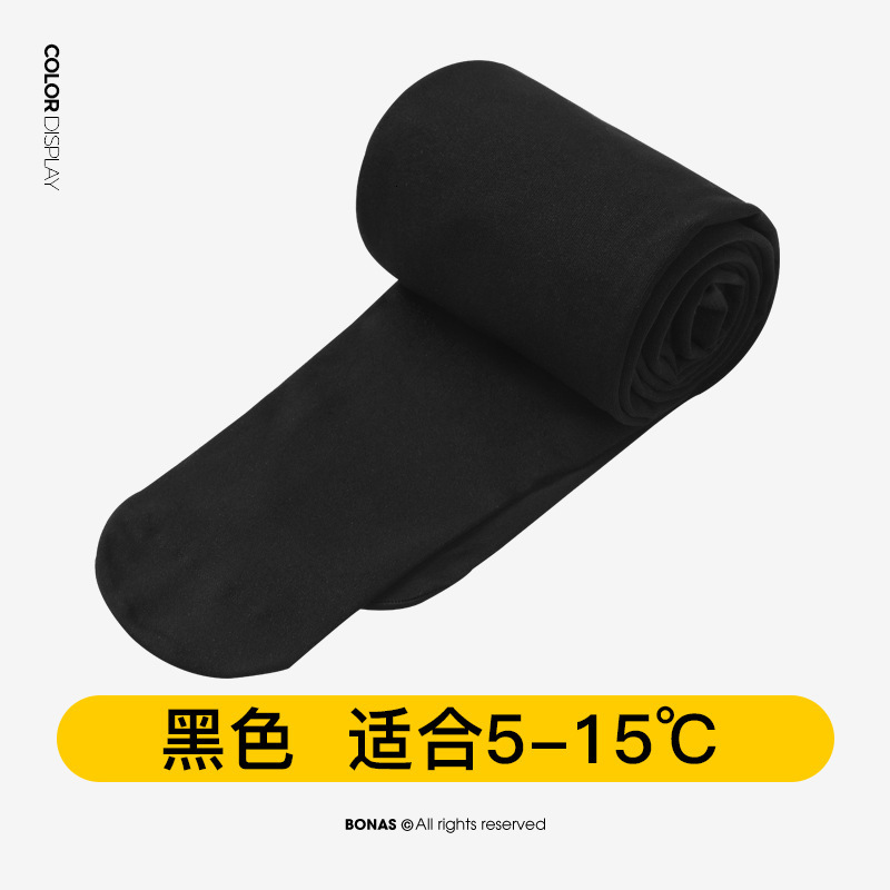 2025 new designer Baonas tight pants autumn and winter new women s black stockings bottom socks Yiwu bare leg trend slimming artifact