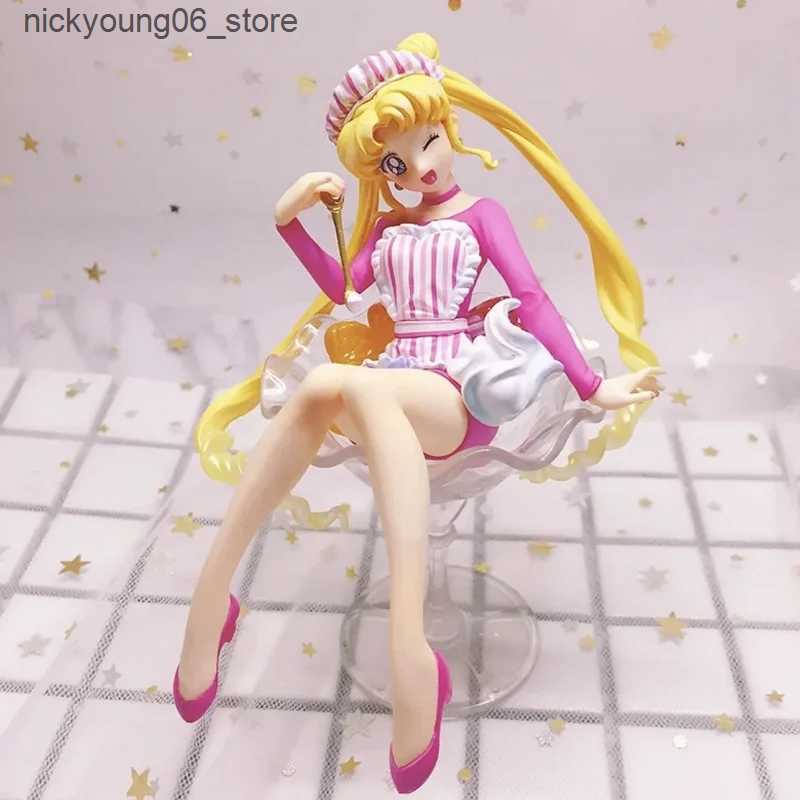Cartoon Figures Newly arrived 12cm Sailor Moon animated character doll Tsukino Usagi action character Pvc Kawaii model collection toy cute birthday gi