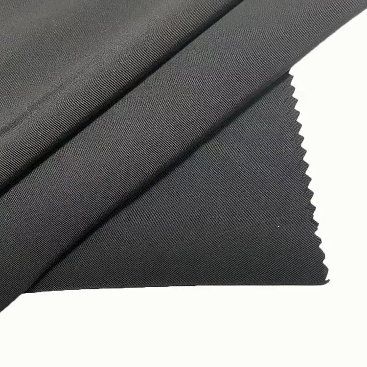 Tr 4 Way Stretch 99%Antimicrobial Woven Twill Hospital Gown Nurse Scrubs Suit Moisture Wicking Fabric for Medical Uniforms
