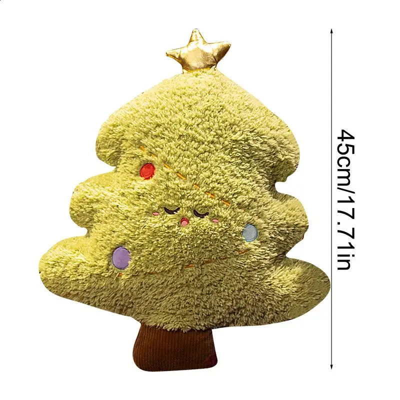 Cute Santa Claus Elk Christmas Tree Snow Bunny Plush Toy Pillow Cushion Plush Stuffed Pillow For Family Friends Children 241007