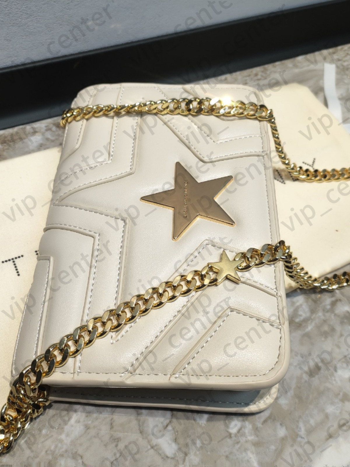 10A quality luxury queen tote bag genuine leather chain designer bag metal texture mini handbag purse crossbody shoulder bags party gift fe8