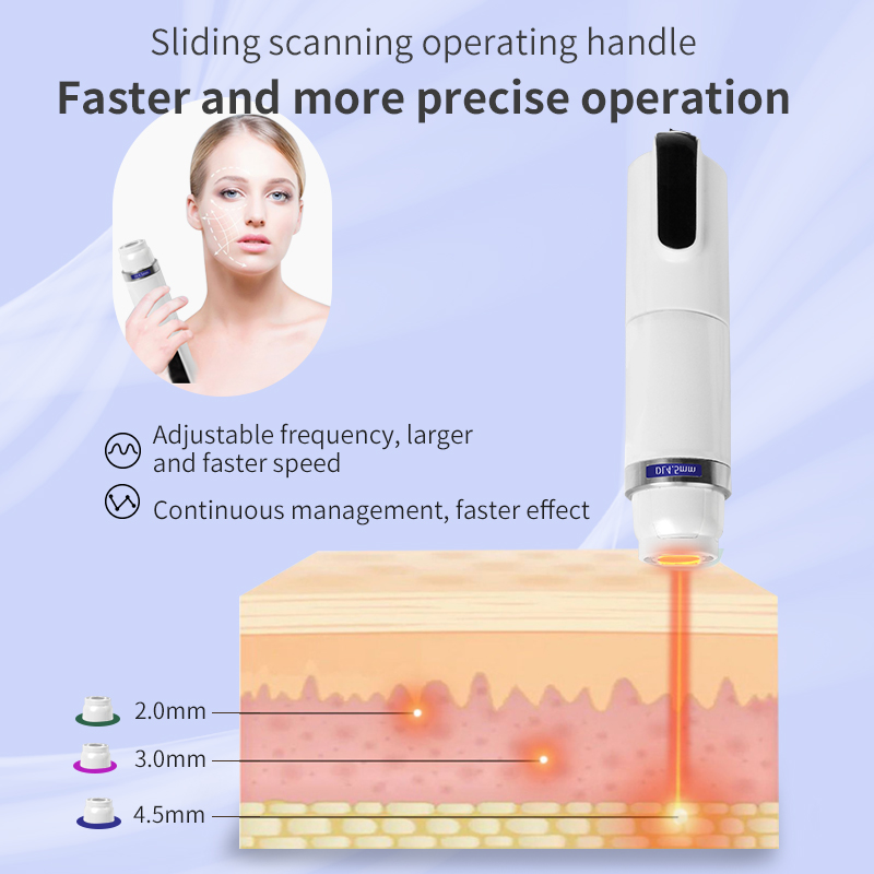 2 in 1 Non-invasive Ultrasound Skin Beauty Treatment All Layers Anti-aging Face Lifting Smas Skin Rejuvenation Face Firming Machine with Cold Hammer