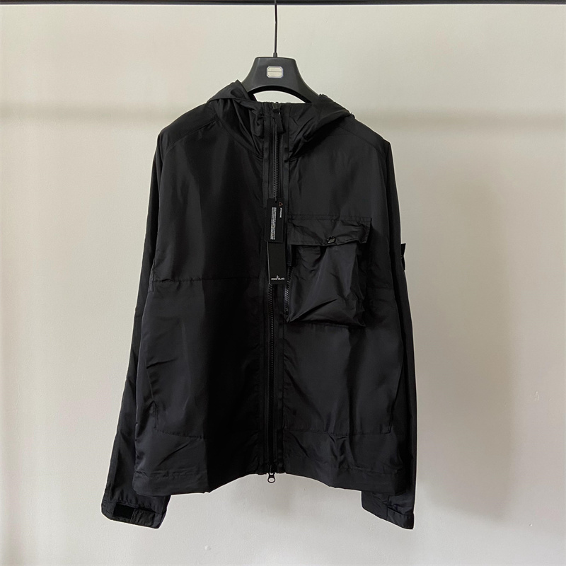 New Classic armband jackets SI jumpers with mobile badge Europe style casual jackets men coat windbreaker male hoodies