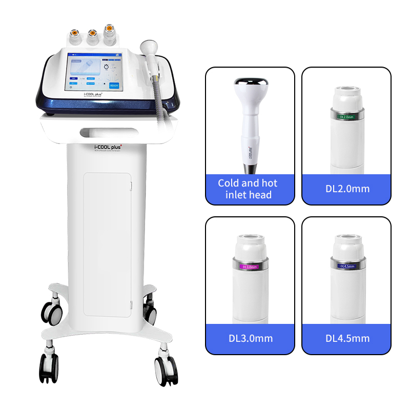2 in 1 Non-invasive Ultrasound Skin Beauty Treatment All Layers Anti-aging Face Lifting Smas Skin Rejuvenation Face Firming Machine with Cold Hammer