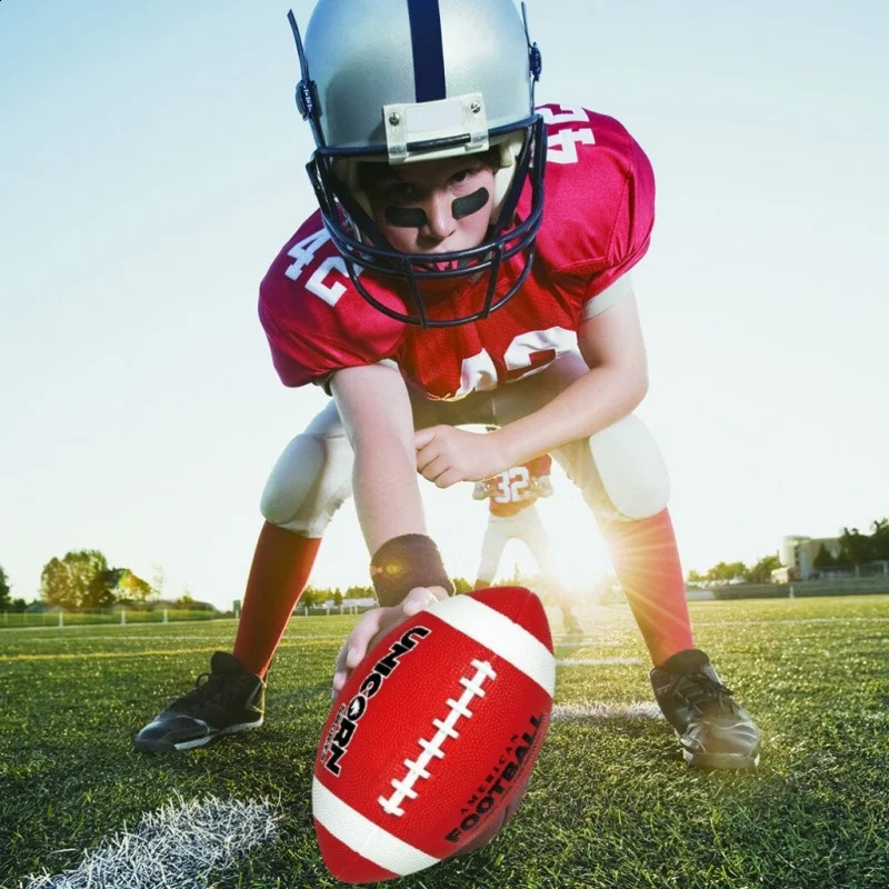 American Football Rubber ball Rugby for junior youth beginning trainning for children kids outdoor playground 241015