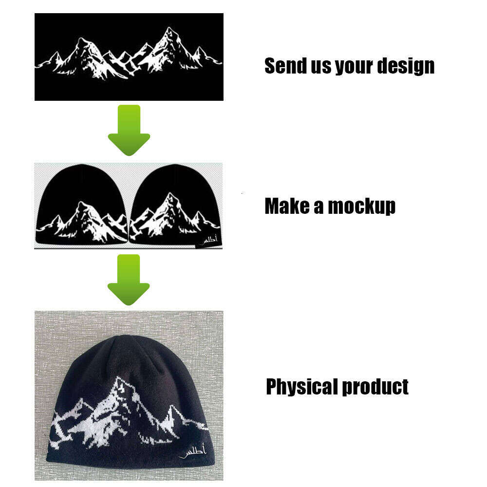 Skull yes Caps Reversible Streetwear Beanie Design y nice Woven Skully cap Knitted bonnet Winter Outdoor Warm