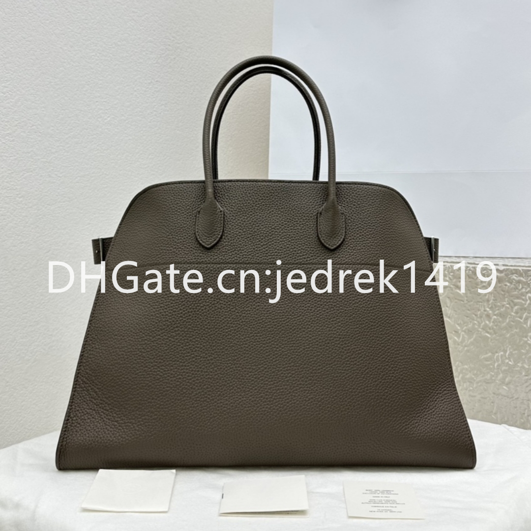 Luxury Designer Handbags Margaux series Women Shopping bag Large Capacity Ladies Casual work travel tote bag 10A top quality Suede and calfskin Hobo Shoulder Bag