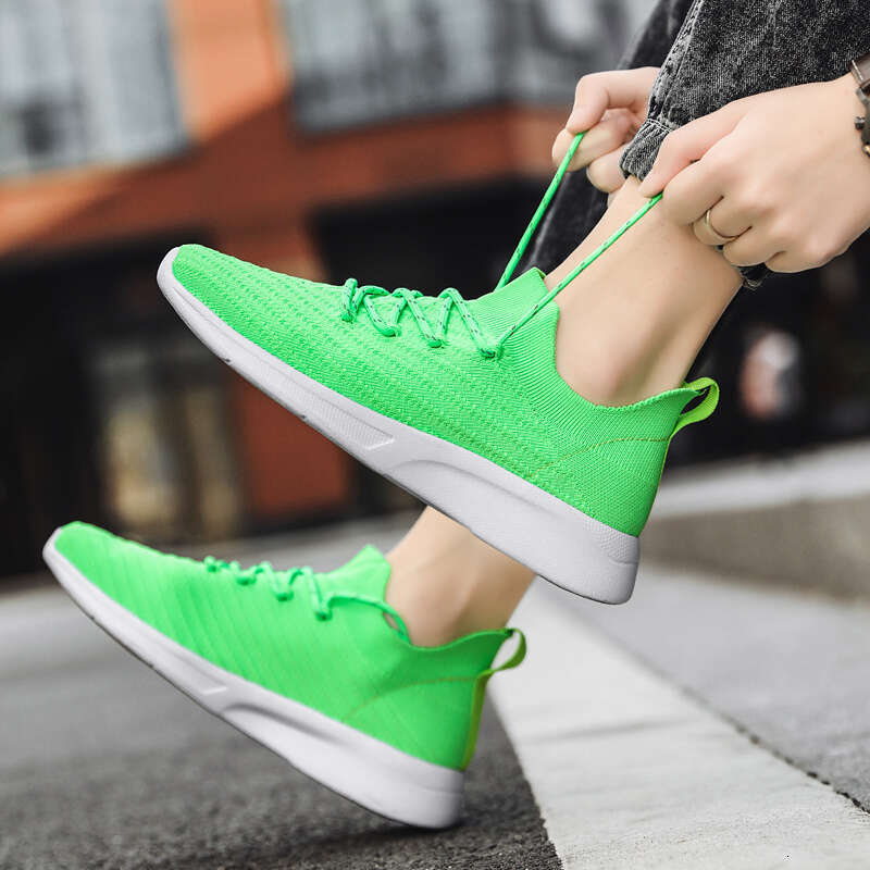 Breathable Outdoor Professional Running Sneakers for Men - Orange 4