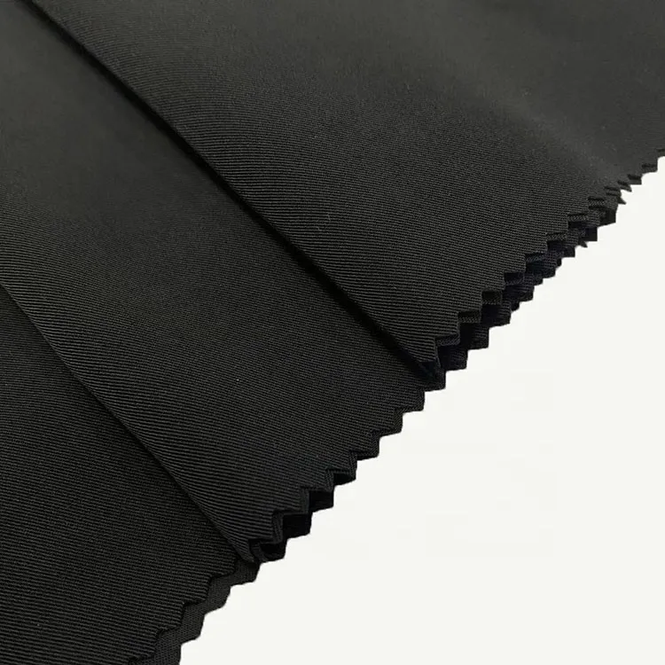 Tr 4 Way Stretch 99%Antimicrobial Woven Twill Hospital Gown Nurse Scrubs Suit Moisture Wicking Fabric for Medical Uniforms