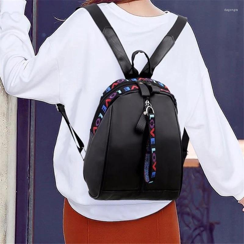2025 NEW School Bags Korean Style Women Mini Backpack Oxford Shoulder Bag For Teenage Girls Multi-Function Small Bagpack Female Phone Pouch zhanyishen