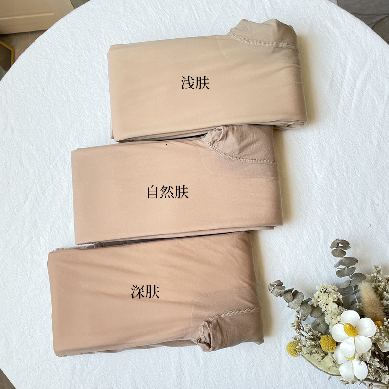 2025 new designer Aohan double layer bare leg sensation artifact women s autumn and winter trend natural plush thick silk stockings flesh colored pant