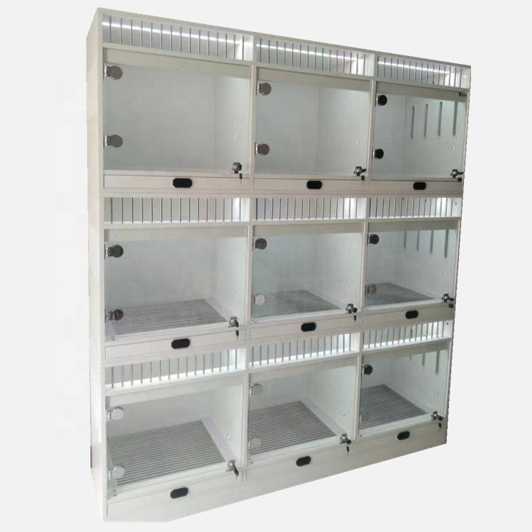 New arrival Breeding Dog selling Cage in glass door Dog & cat resort Dogcagebank wooden indoor Dog box cando
