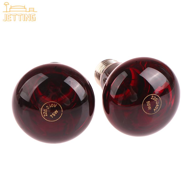 Pet Red Heating Lamp E27 Day Night For Amphibian Snake Lamp Heat Reptile Bulb UV Light 25W 50W 75W 100W AC220-240V