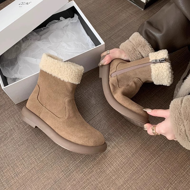 2024 new free shipping boots designer womens mens shoes winter snow boots women thick suede boots