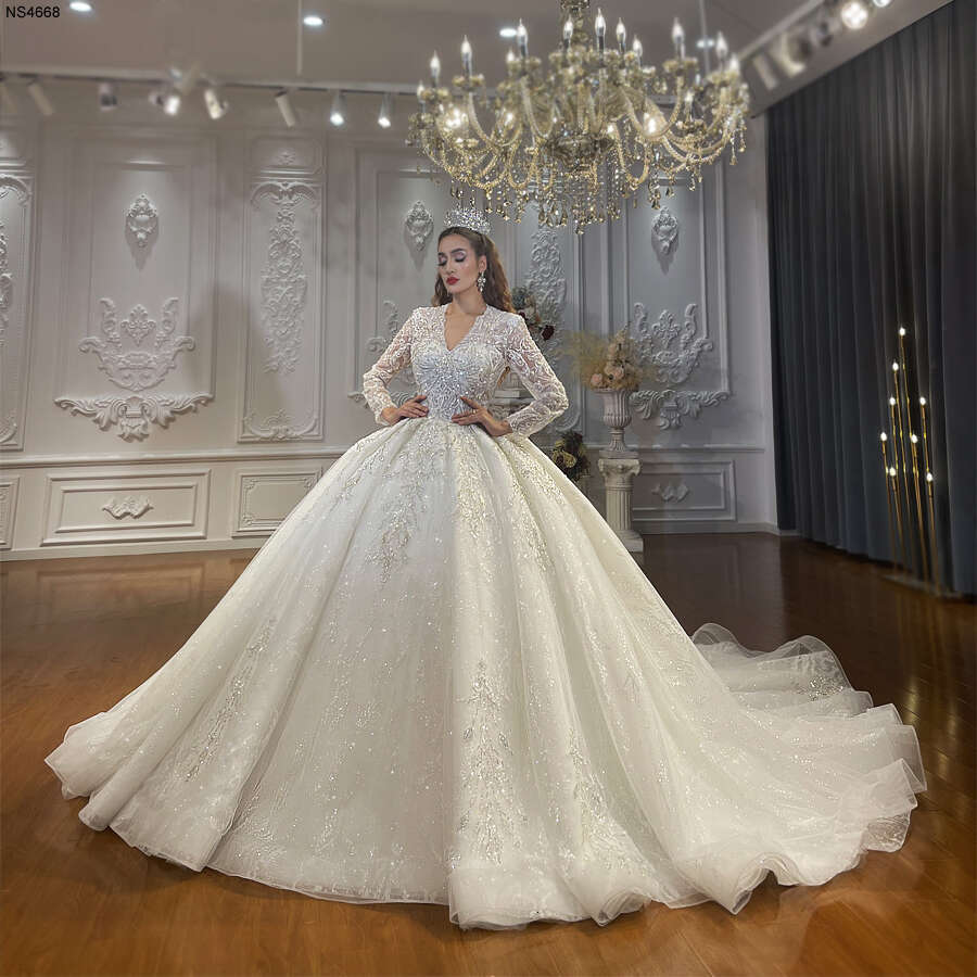 Custom Order Bridal Dresses Long Sleeves