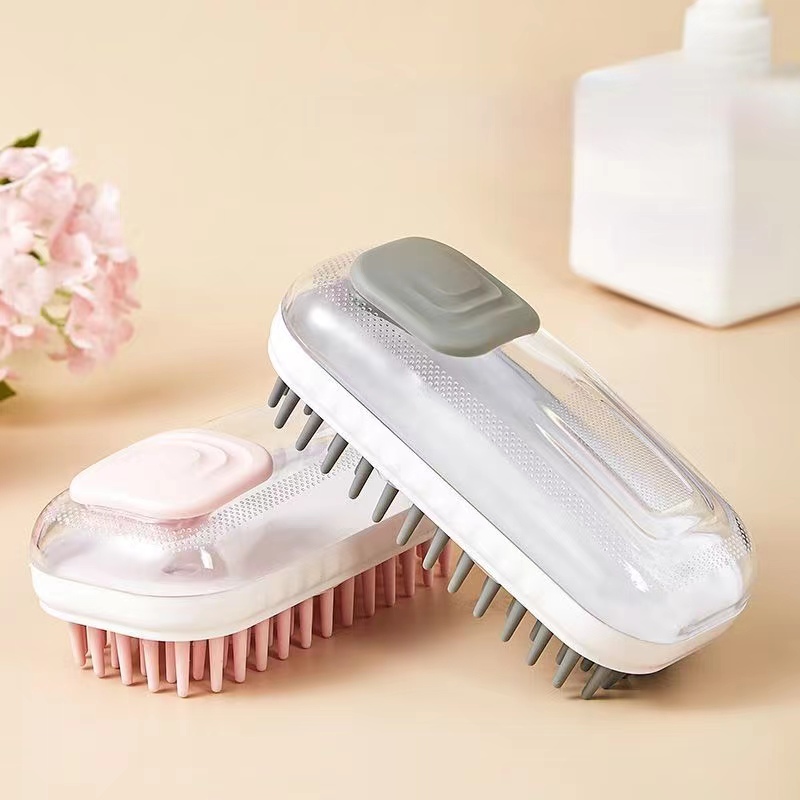 Bathroom Puppy Dog Cat Bath Massage Gloves Brush Soft Safety Silicone Pet Accessories for Dogs Cats Tools Mascotas Products