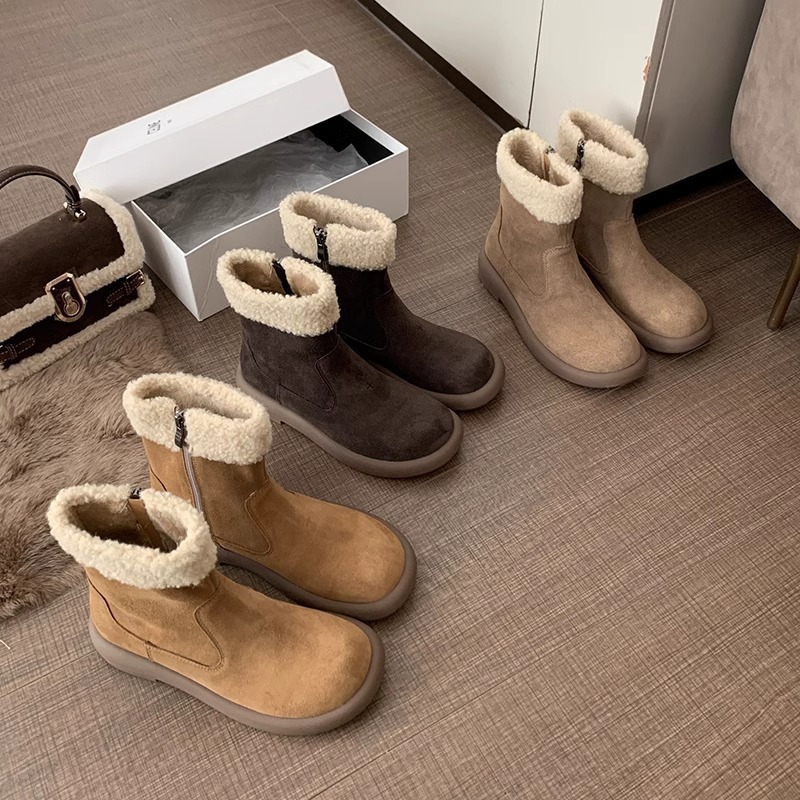 2024 new free shipping boots designer womens mens shoes winter snow boots women thick suede boots