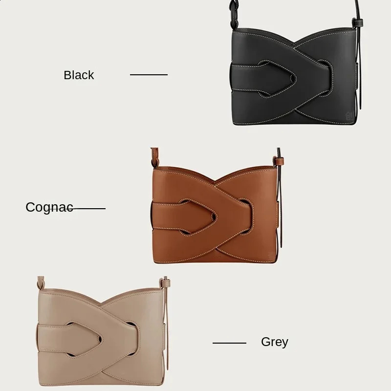 Womens woven niche retro single shoulder twisted bag handbag tilted body bucket n inspiration for gifts 241014