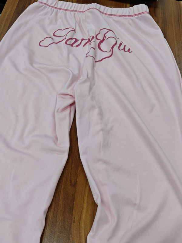 Designer 2-Piece Tracksuit: Flared Pants, Zip-Up Top - Spring Collection