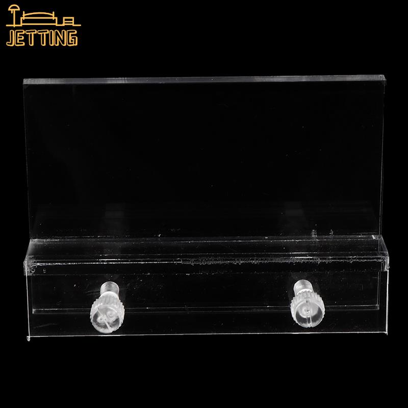 1PC Aquarium Clear Fish Tank LED Light Holder Lamp Fixtures Support Stands Hang Box Aquatic Fish Tank Lighting Accessor