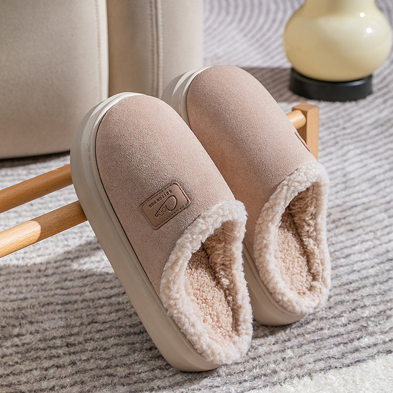 free shipping designer flat sandals for women soft warm slides slippers winter rubber non-slip house shoes sliders slide