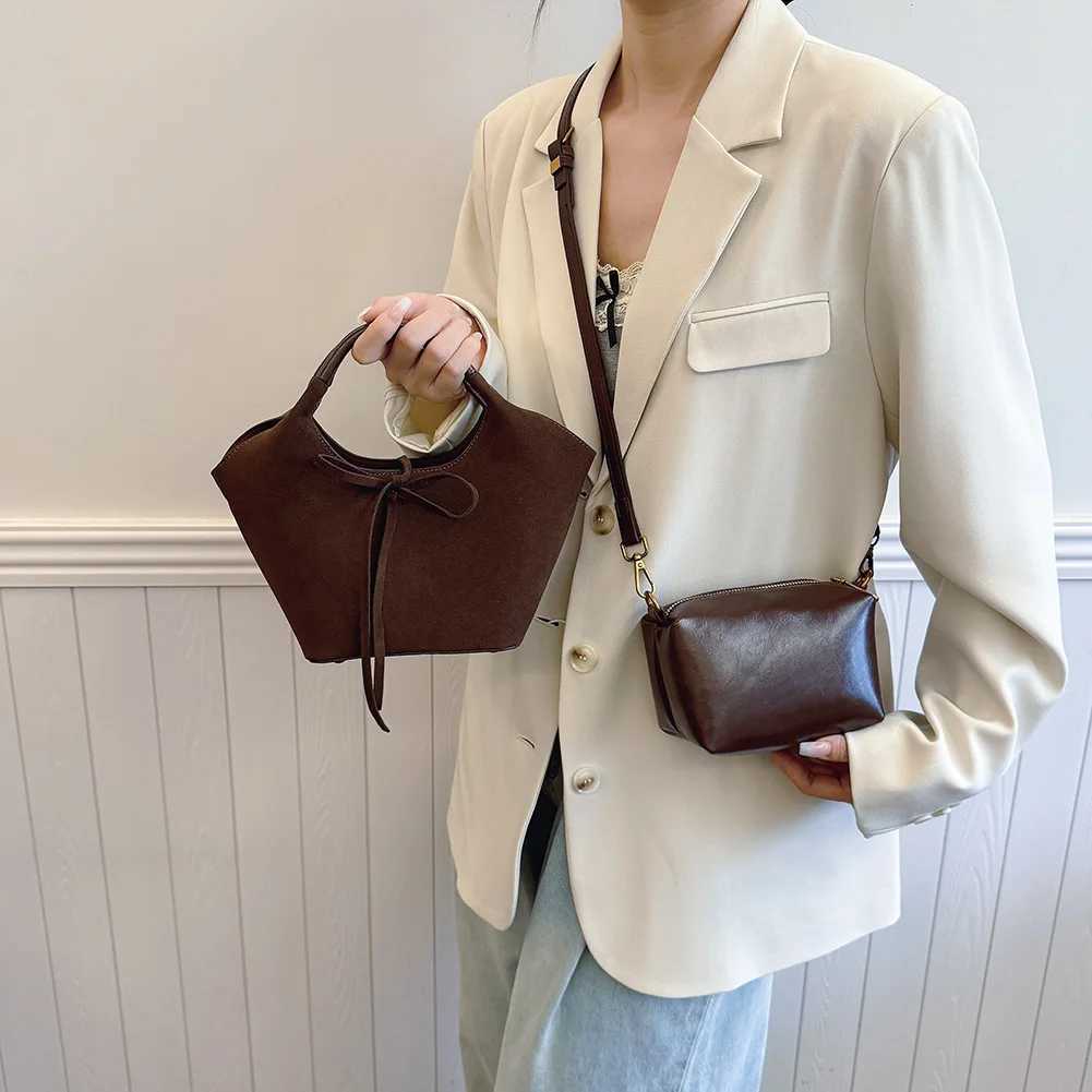 Shoulder Bag for Ladies Adjustable Strap Crossbody Pu Leather Trendy Top Handle Commuting Travel 241015