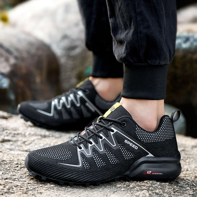 New Mesh Outdoor Light Wear Resistance Woodland Hunting Work Men Hiking Sports Shoes Size EUR 40-47