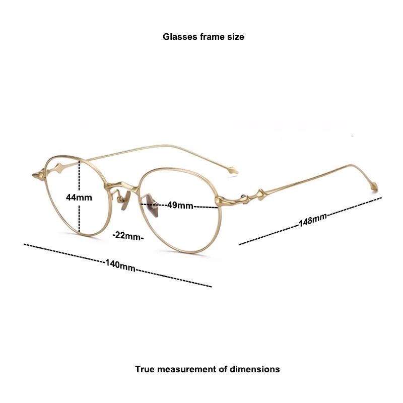 2024 Optical Glasses Frame Men Women Korea EP Eyeglass Frames Eyewear Retro Prescription Myopia Round Eyeglasses 241014