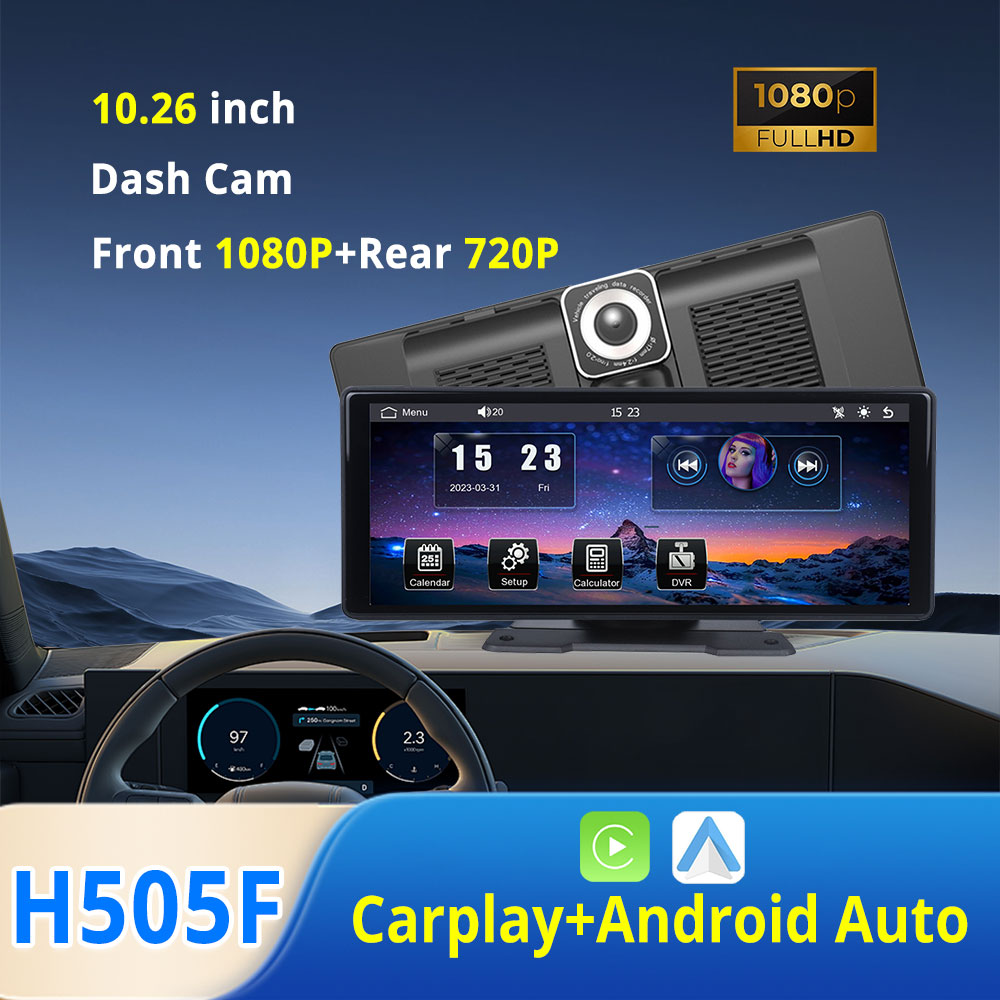High-Quality 10.26 Inch Portable Car Audio System Carplay BT Car Video Player Mp5 Players