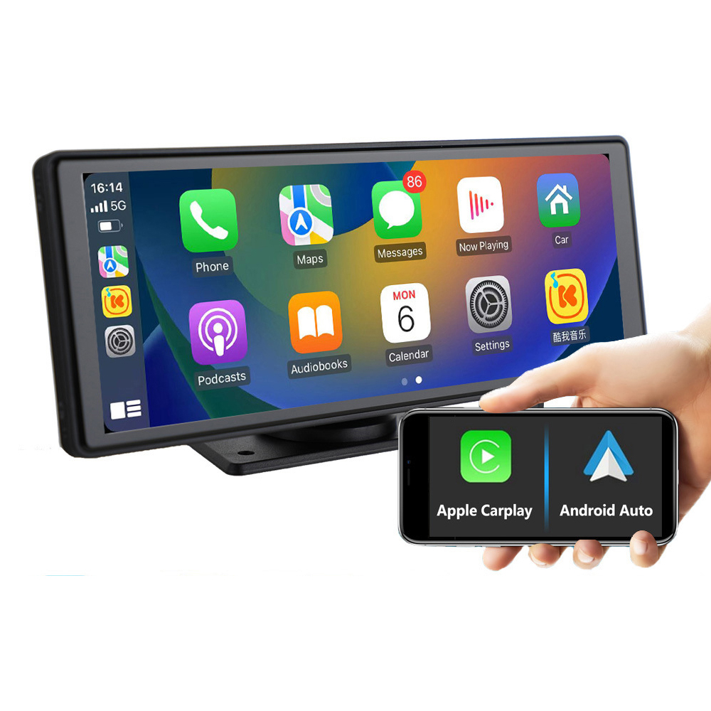 High-Quality 10.26 Inch Portable Car Audio System Carplay BT Car Video Player Mp5 Players