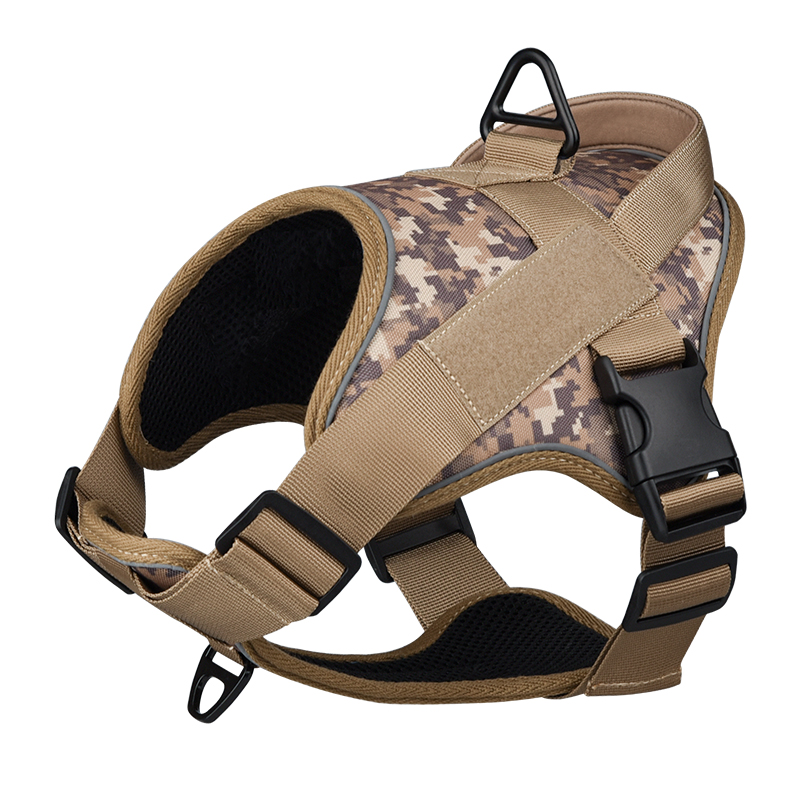 K9 Wholesale Large Dogs Reflective Safety No Pull Pet Heavy Duty Tactical Dog Harness