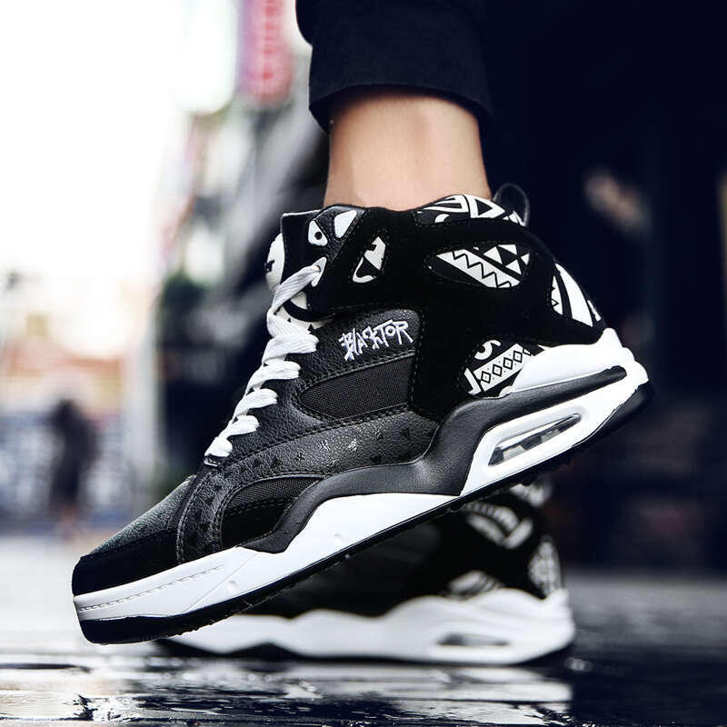 High Quality Mens Basketball Air Cushion Sports Outdoor Non-Slip Wearable Athletic Male Running Shoes Boys Sneakers