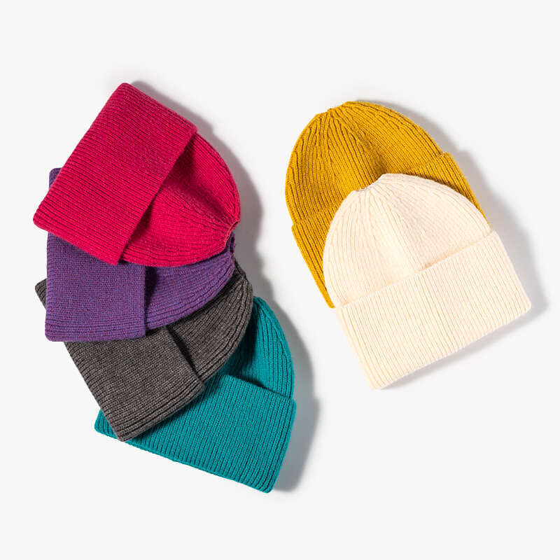 Winter Soft For Beanie Ponytails Wholesale beanie Women Ponytail Hole Hat Pineapple Beanies bonnet Knit s