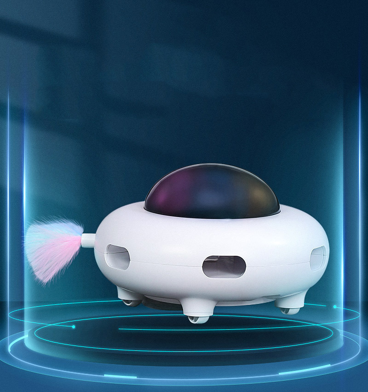 Dropshipping UFO Pet Interactive & Movement Toys Pet Intelligence Toy for Cats