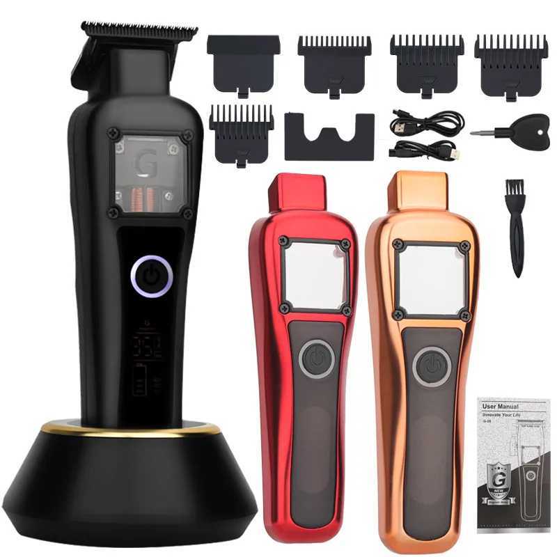 RESUXI G-27 9500 RPM Hair Trimmer New High-power High-speed Hair Clipper DLC Coated Blade Electric Push Trimmer for Barber MenXJ241015