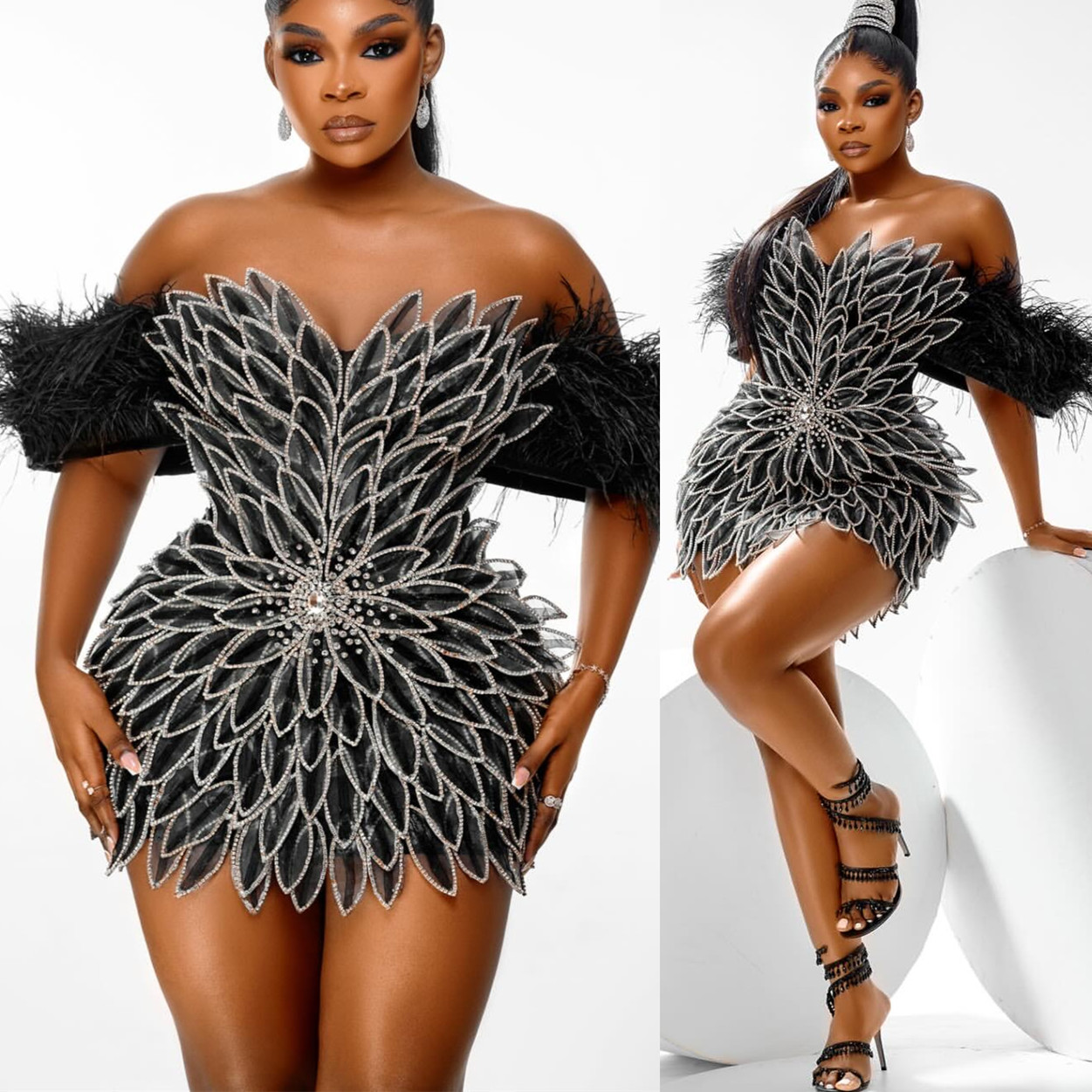 Chic Black Sheath C… - image