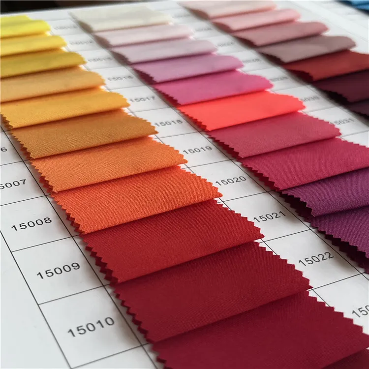 High Quality Woven 100d 4 Way Stretch Polyester Spandex Fabric for Sportswear