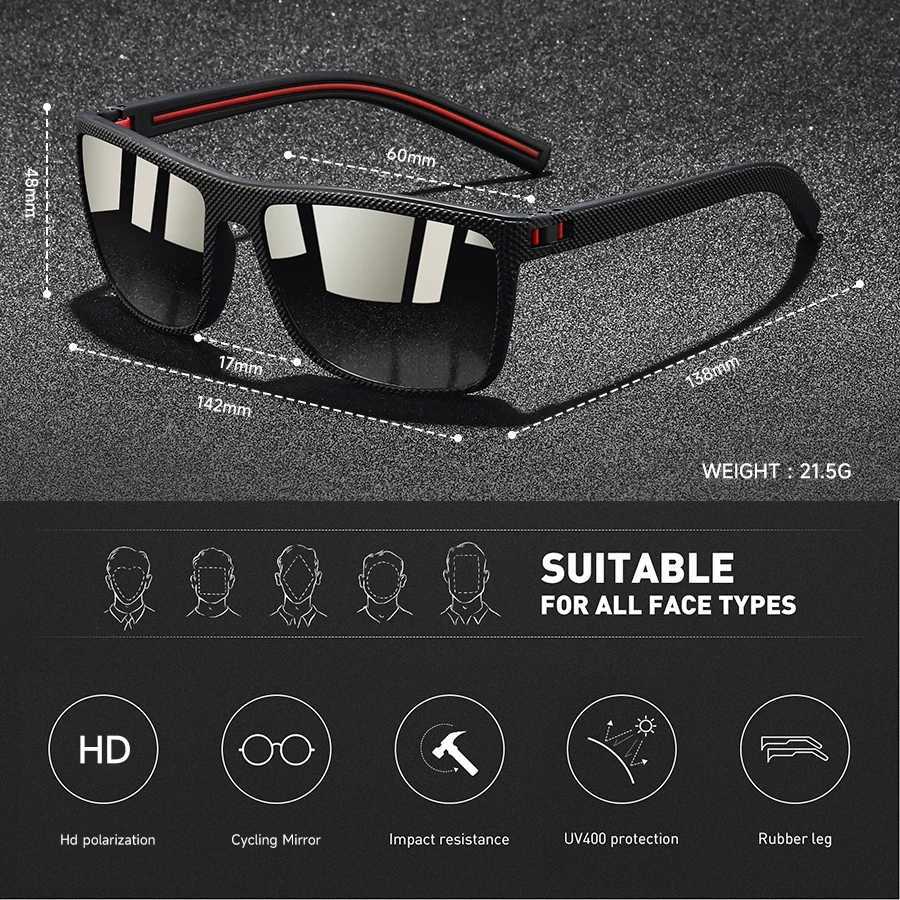 3 Pieces Vintage Check Pattern Polarized Sunglasses For Men Women Fishing Driving Fashion Square Brand Design Sun Glasses UV400 W250222
