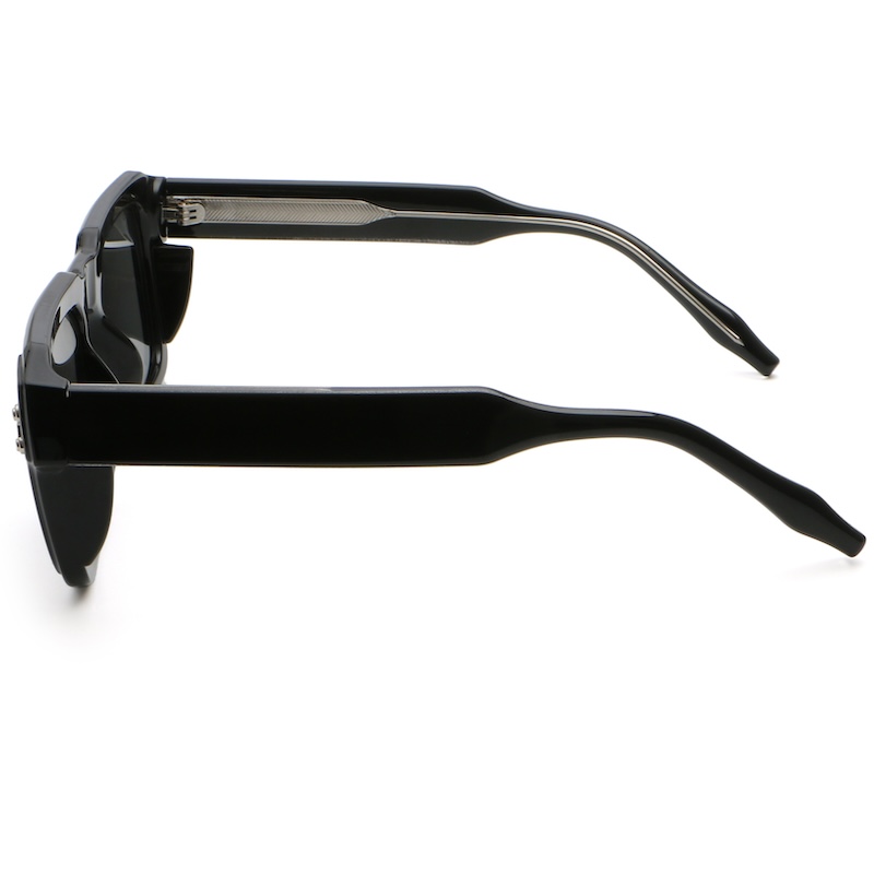 Square Sunglasses Men Cool Steampunk Thick Big Oversized Sun Glasses Mens Extra Large y2k Wrap Around Cyberpunk Futuristic Personalized S40 IVISTA